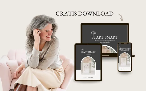 Stressvrij trouwkaarten maken? Ontdek de gratis Start Smart tips