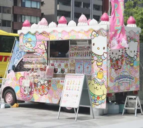 Geen bruidstaart of sweet table, maar een foodtruck vol zoet!