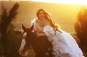 De gypsy trouwjurk: alles over de meest extravagante bruidslook ter wereld