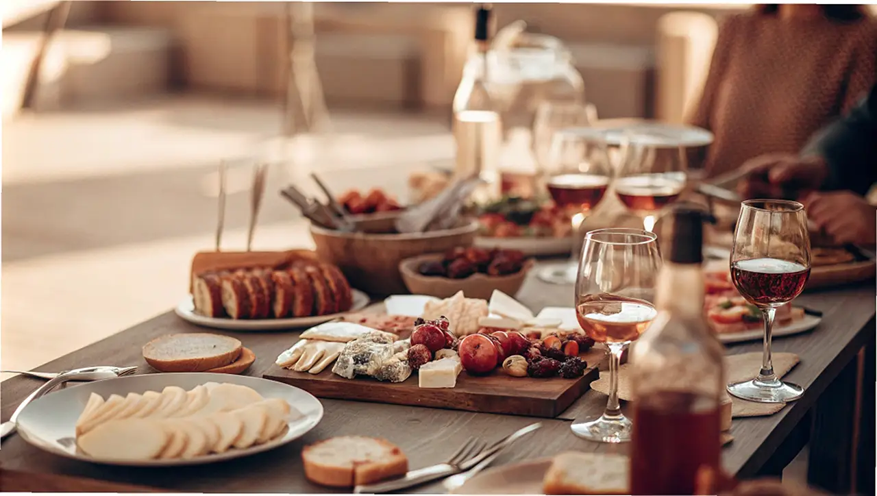 aperitivos en antipasti op de bruiloft in italie