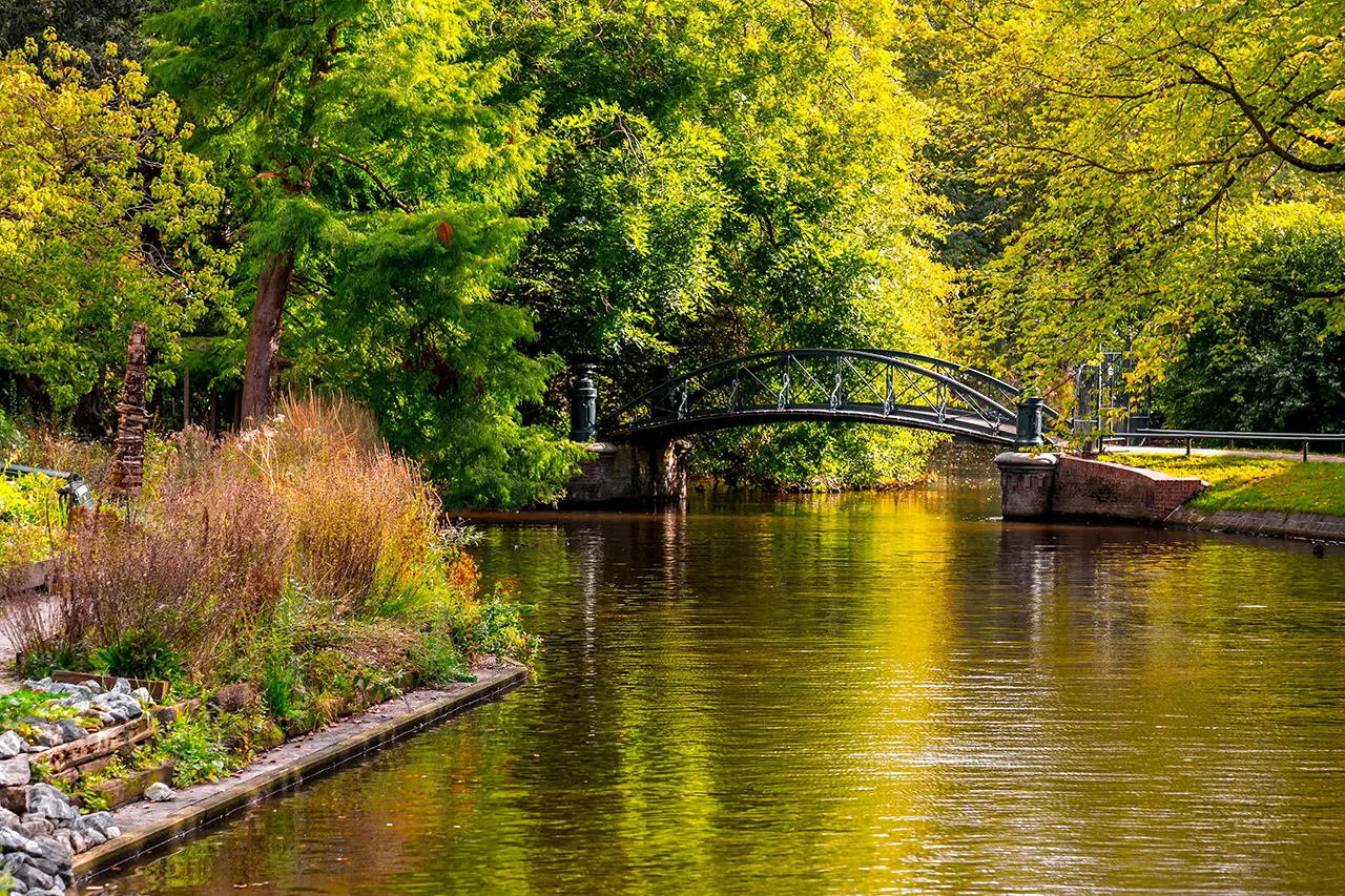 Trouwfoto's maken in de Botanische Tuinen van Utrecht