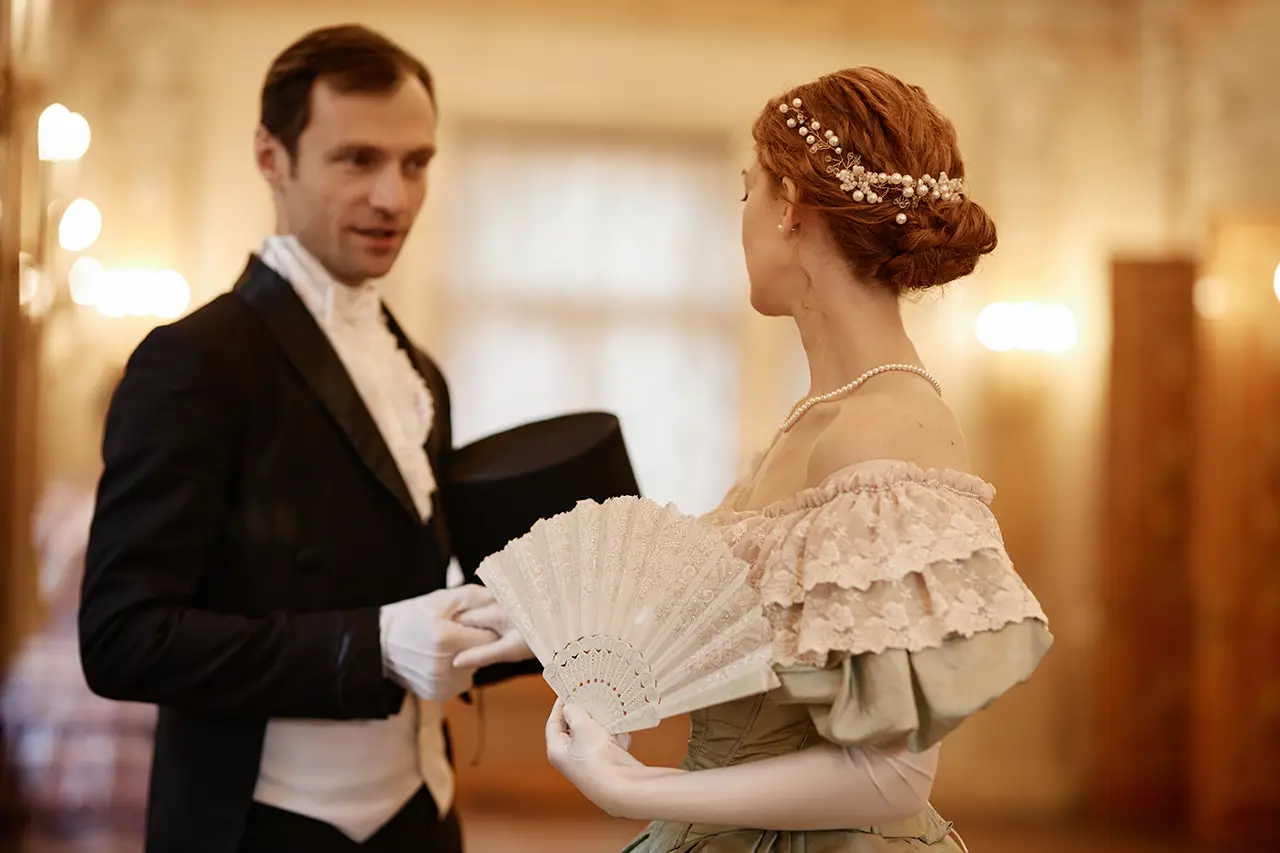 mooie waaiers uit regency tijdperk