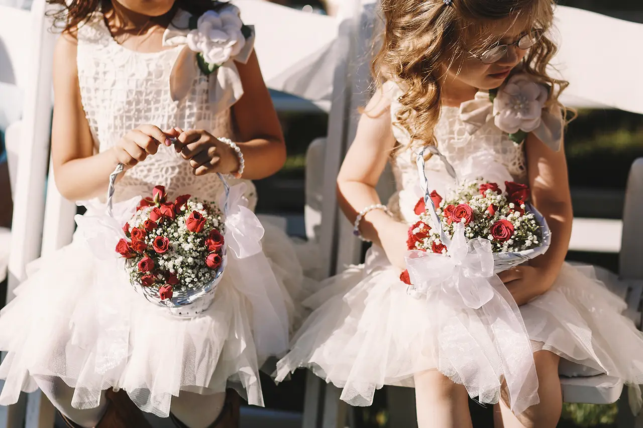 witte bruidsmeisjes jurk