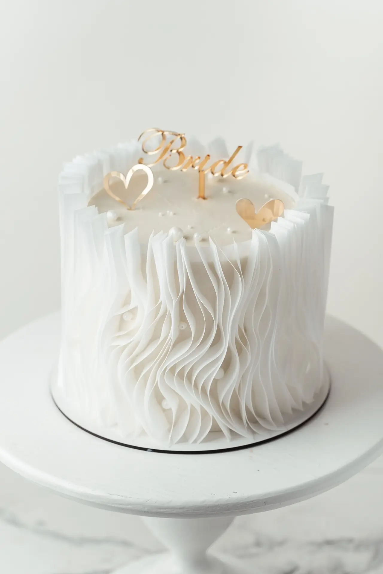 bruidstaart trends 2026: laagjes