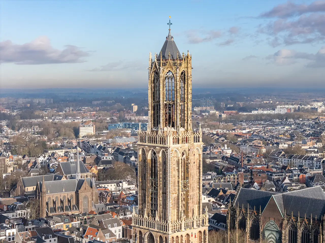Trouwfoto's maken bij de Dom: Dat wil je