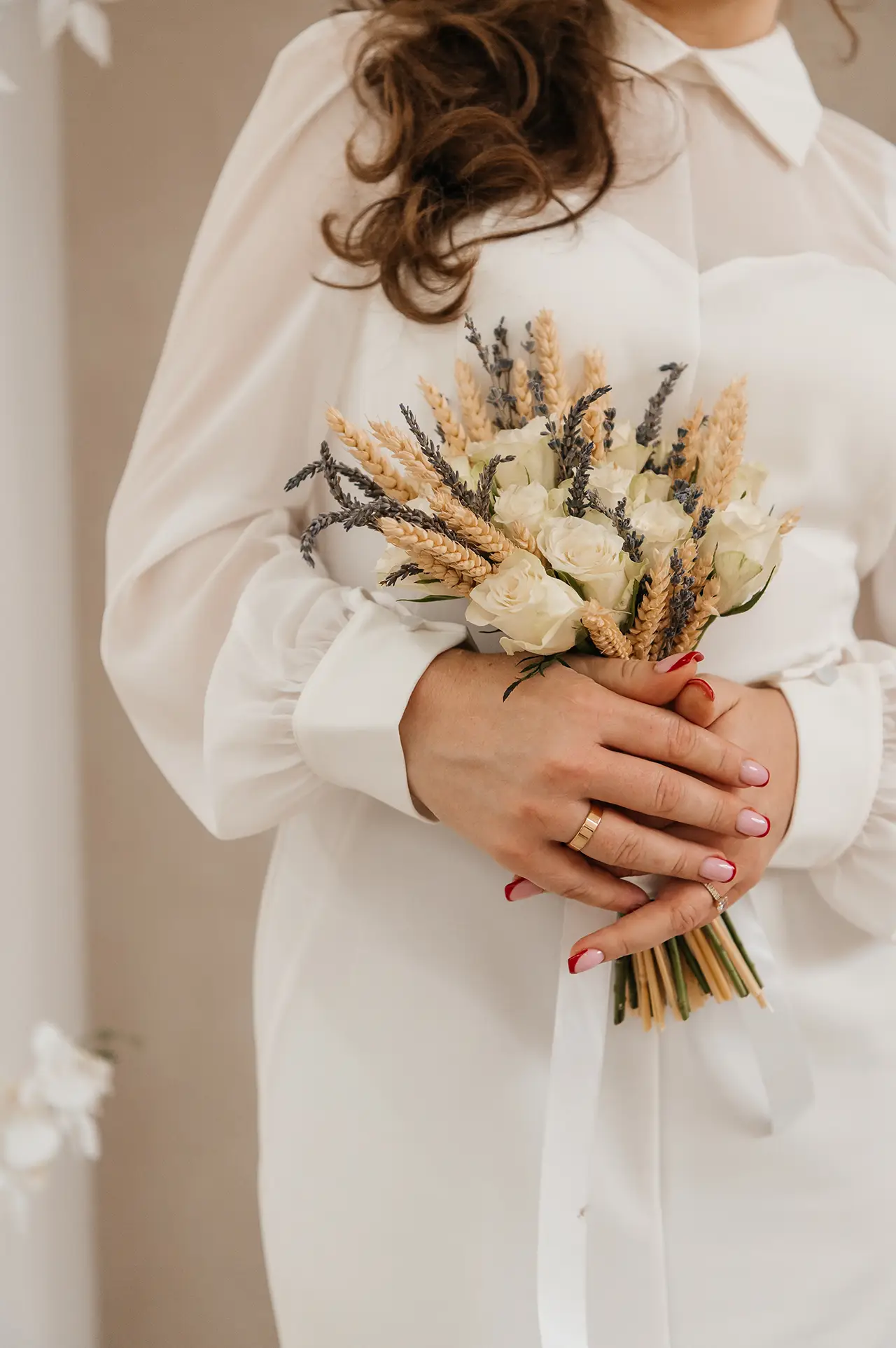 klein bruidsboeketje