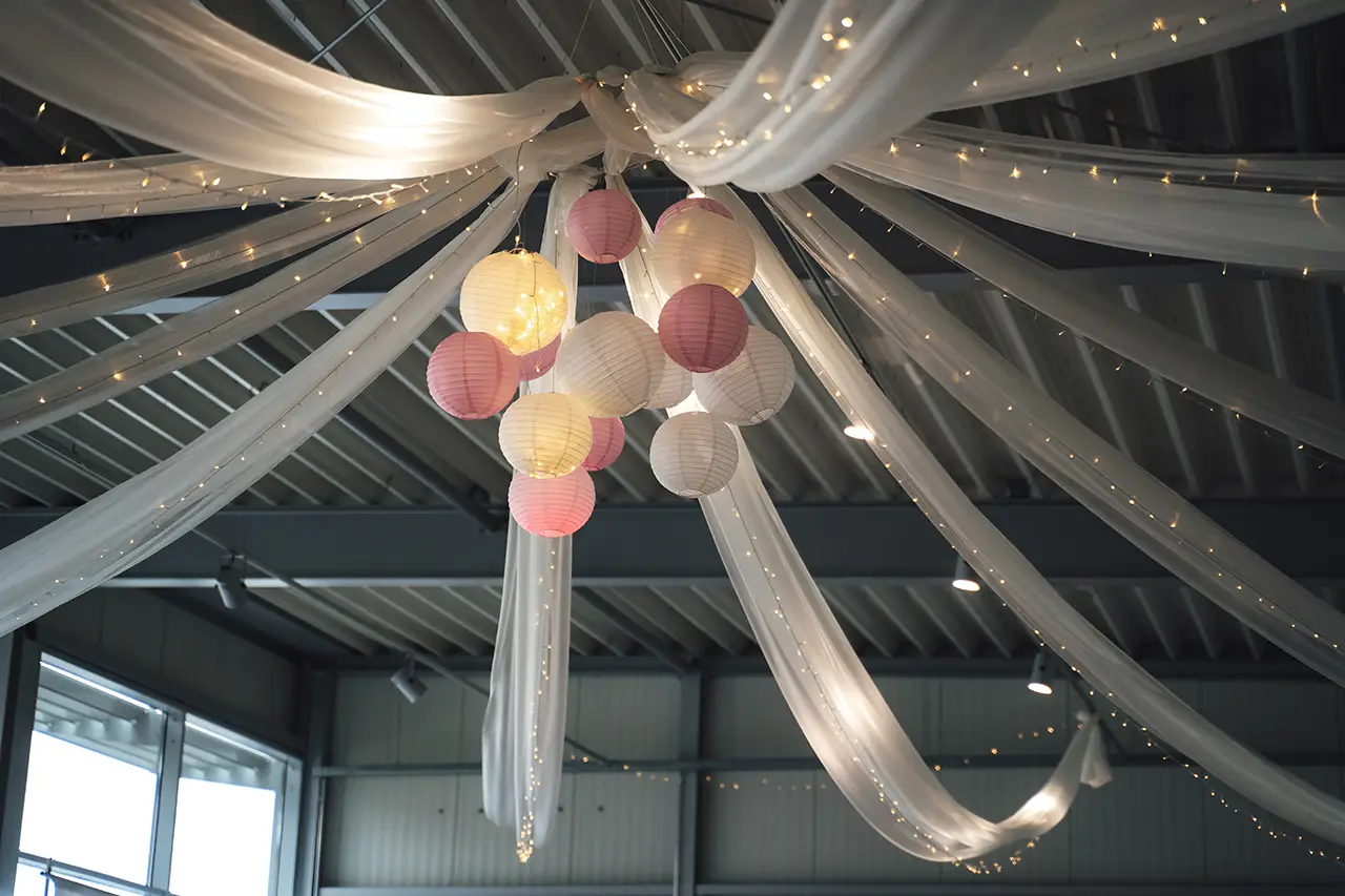 Lampionnen maken je bruiloft helemaal af