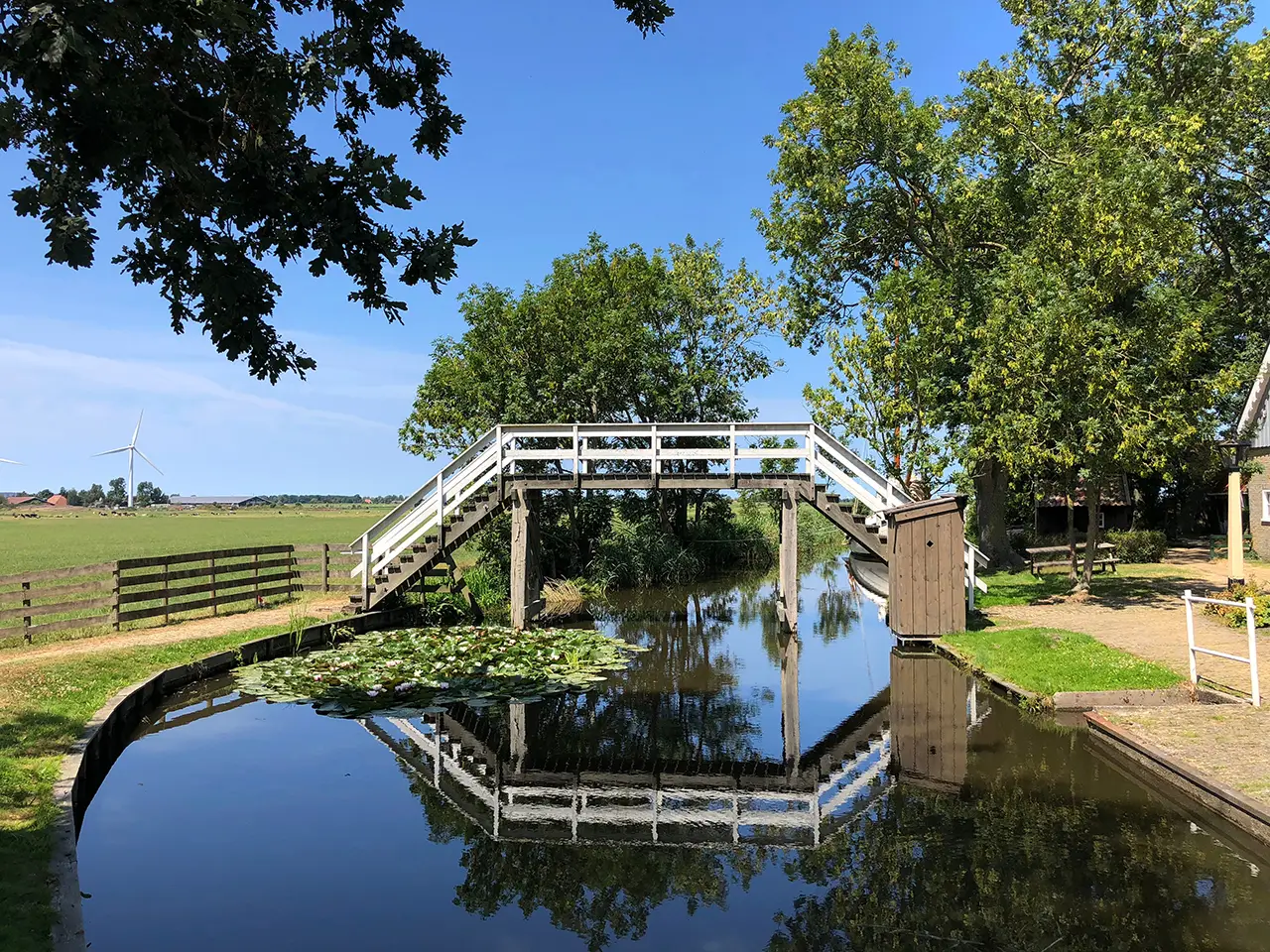Trouwfoto locaties museumdorp Allingawier