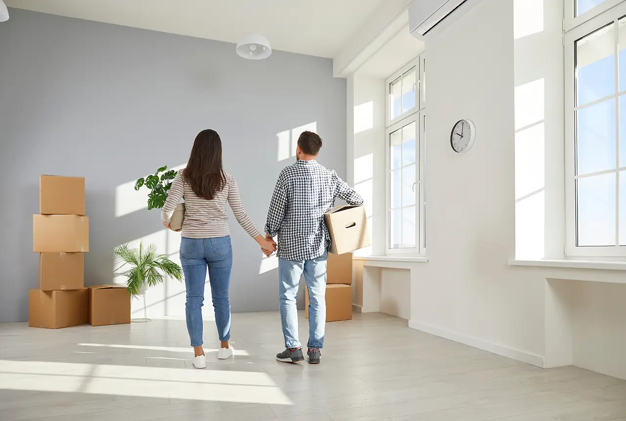 Samenwonen na de bruiloft en het huis samen inrichten