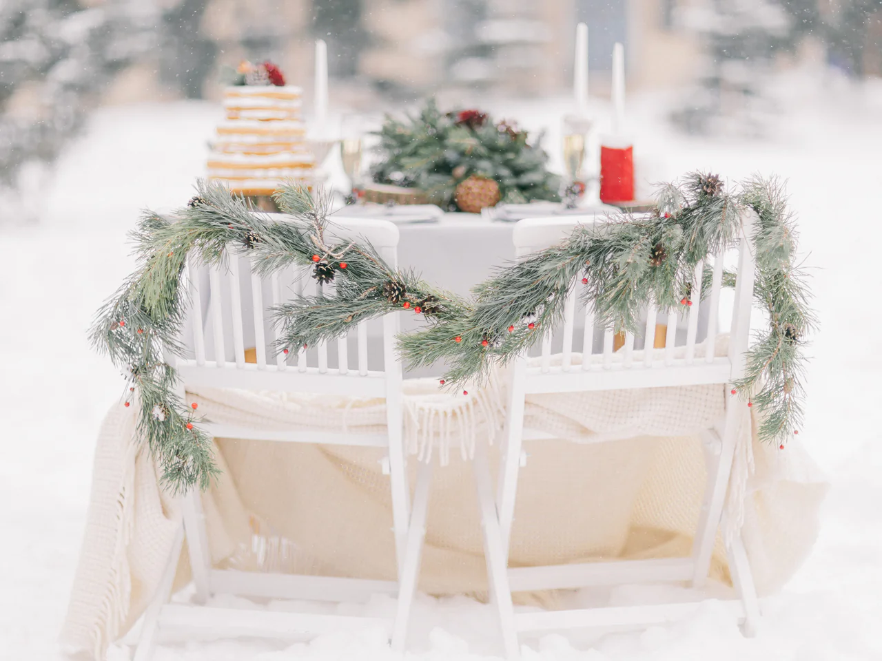 Knus en sfeervol: een winterwedding