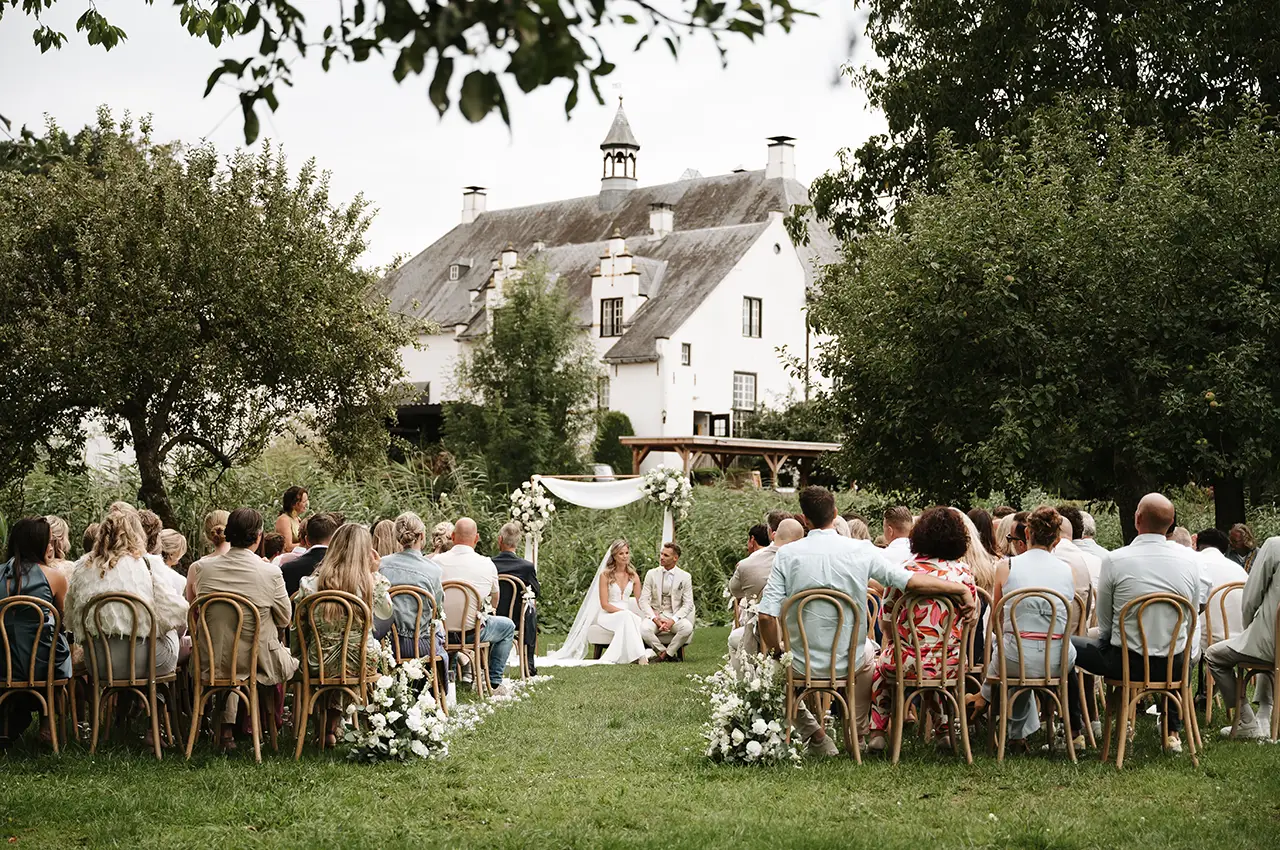 Trouwen in een kasteel of slot bij Slot Doddendael