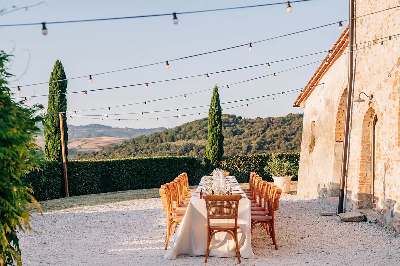 een prachtige locatie om te trouwen in italie