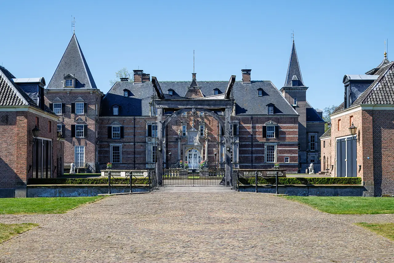 Bij Landgoed Twickel kun je prachtige trouwfoto's maken
