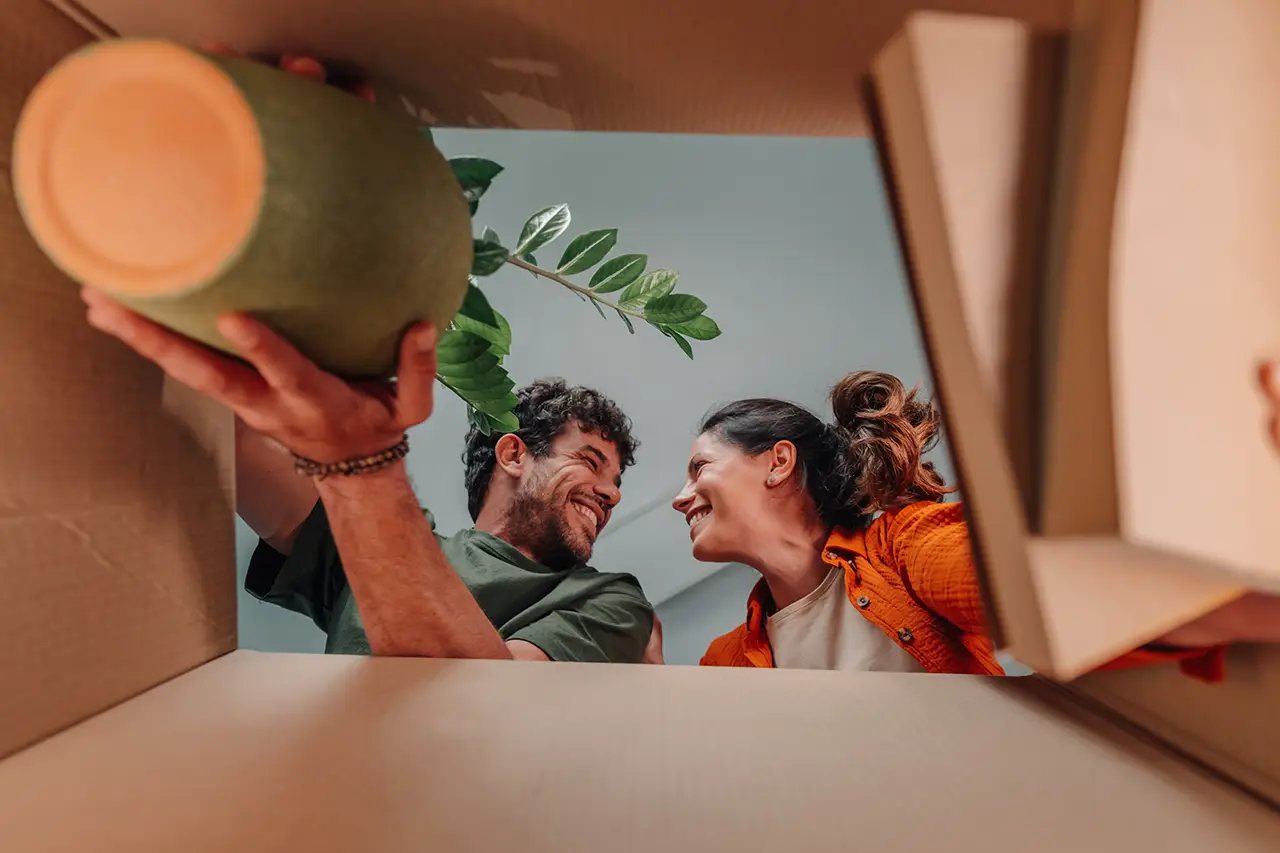 Samenwonen na de bruiloft en het huis samen inrichten