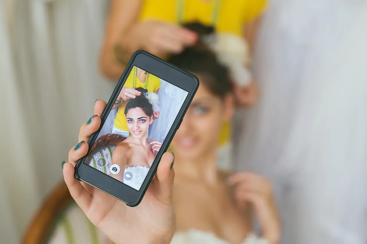 Wedding content creator