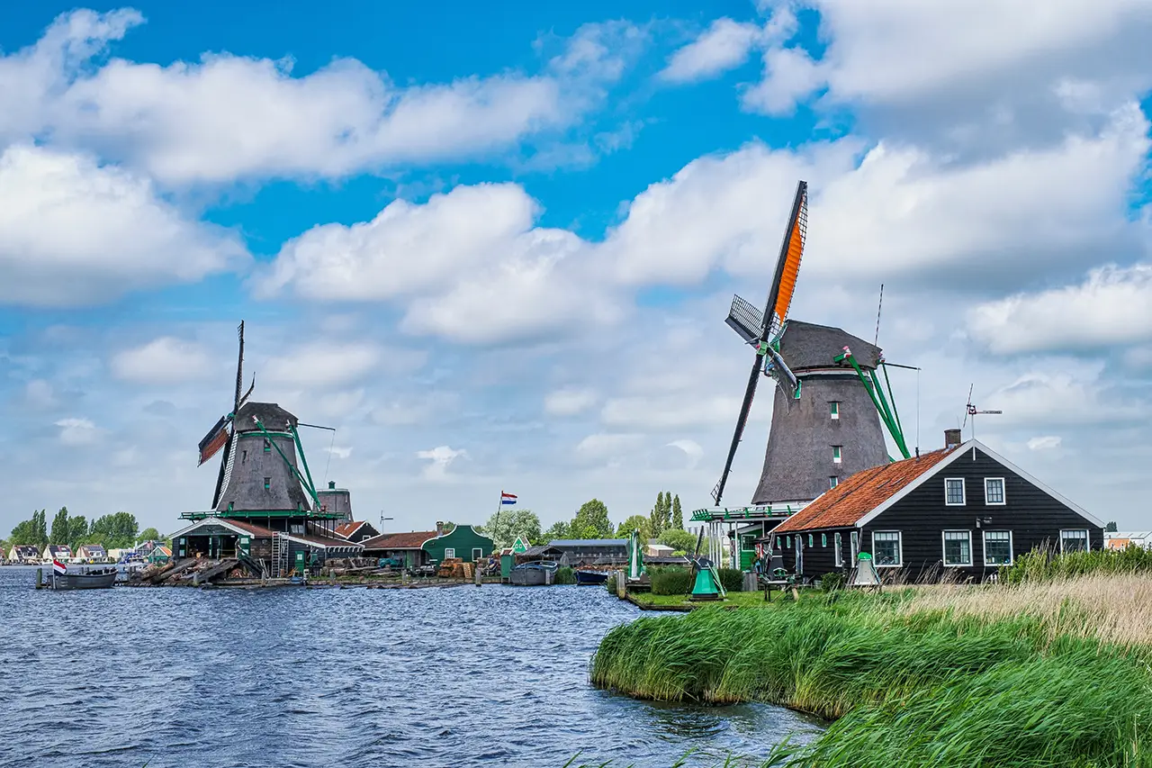 Trouwfoto's maken Zaanse Schans